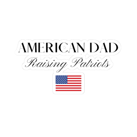 American Dad Raising Patriots Sticker