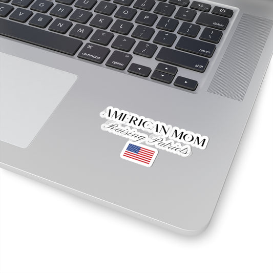American Mom Raising Patriots Sticker