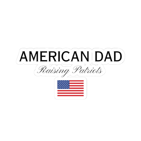 American Dad Raising Patriots Sticker